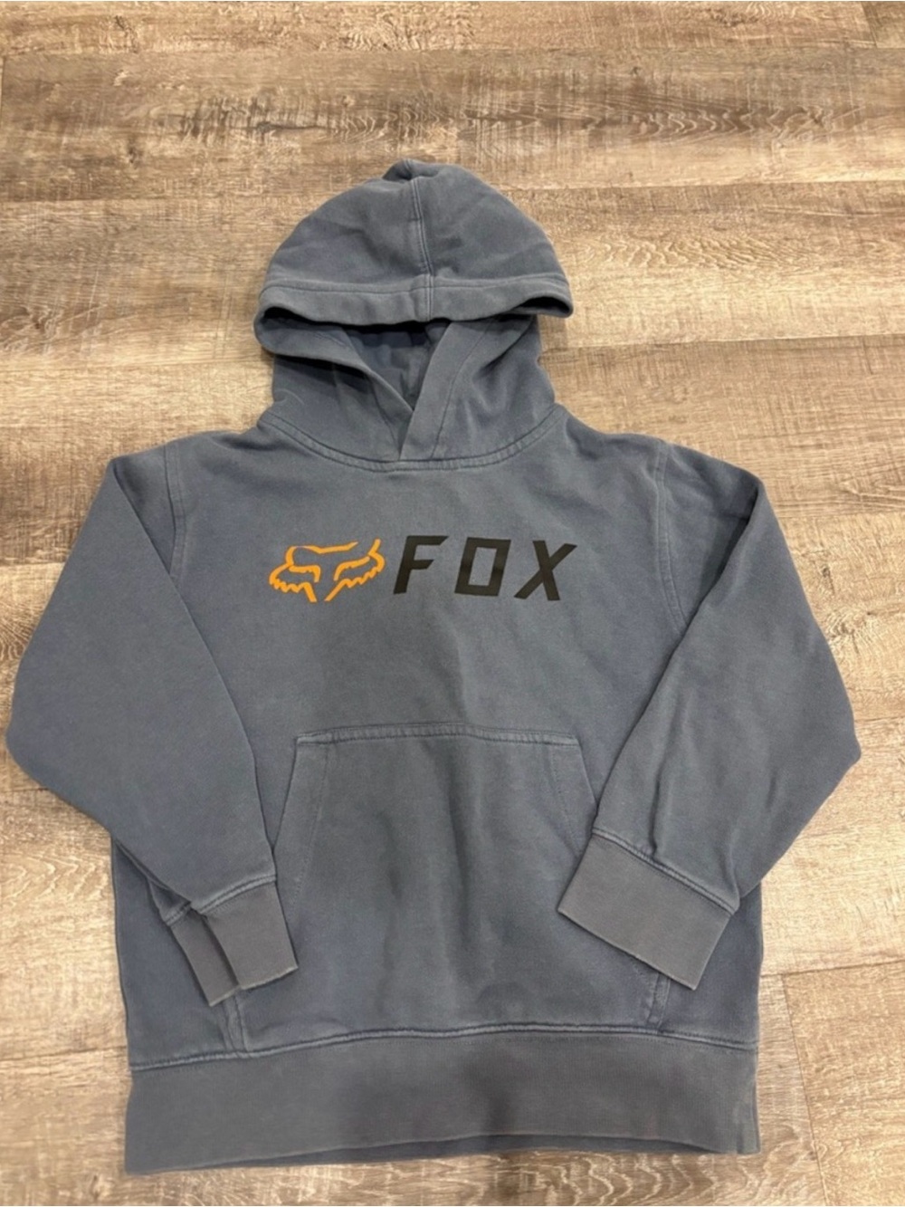 Fox Racing Blue Hoodie with  Logo